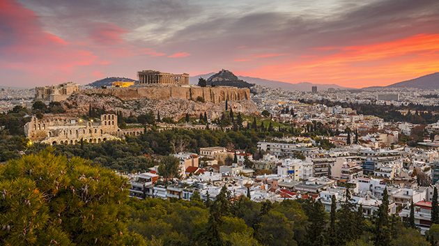 أثينا عاصمة اليونان