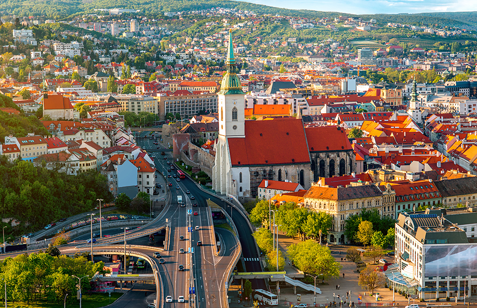 مدن سلوفاكيا الشهيرة