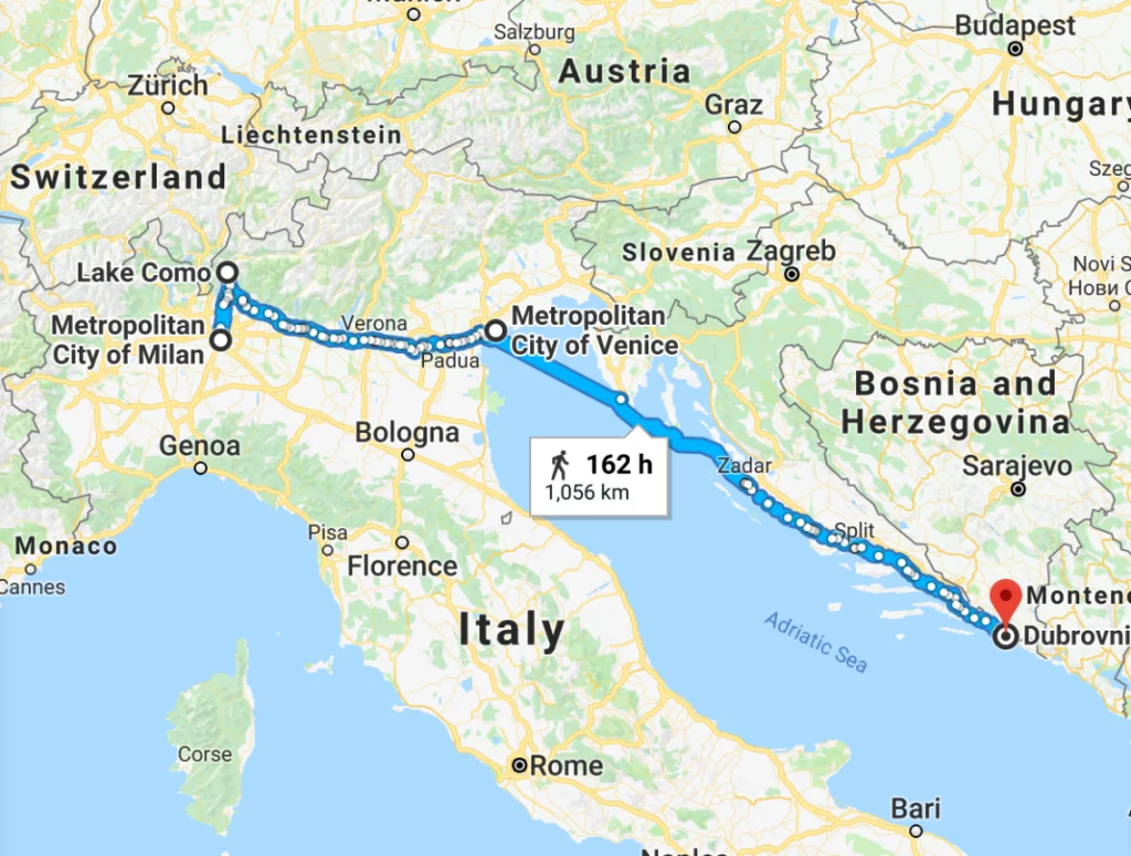 جدول سياحي للنمسا والشمال الايطالي